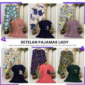 Setelan Pajamas Lady
