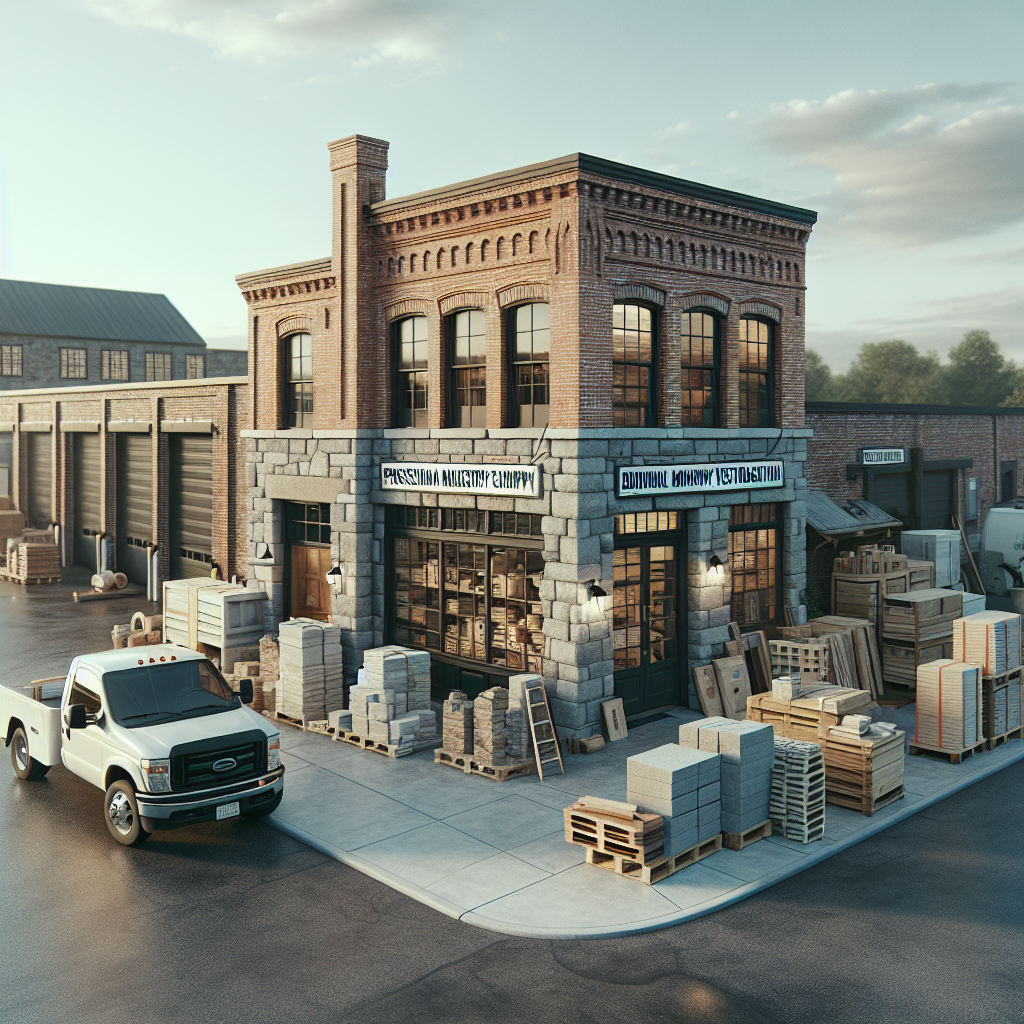 Professional masonry repair team