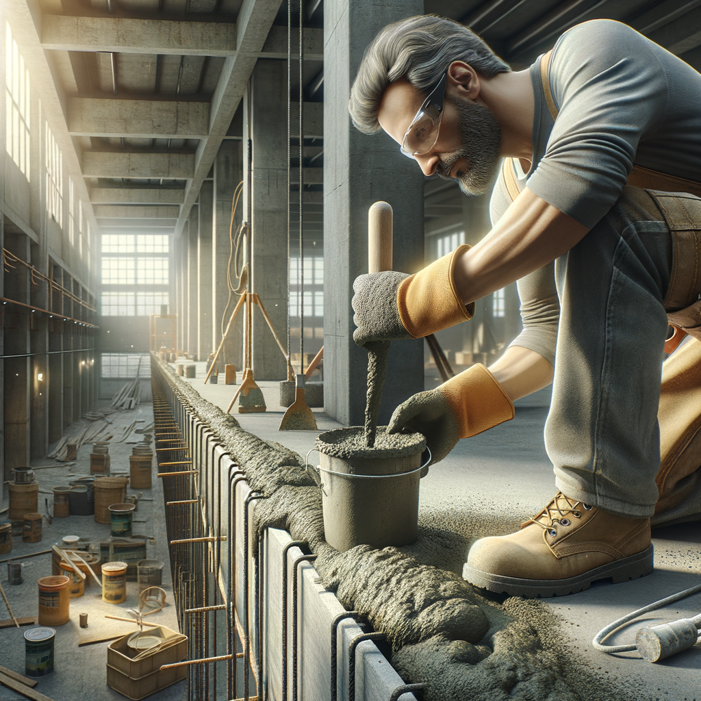 Professional concrete repair inspection